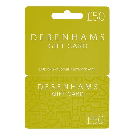 gift card debenhams online.